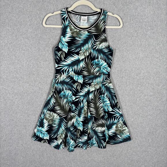 PINK Victorias Secret Dress Small Tennis Pleated Tropical Preppy Skater Sporty‎ - Picture 1 of 11